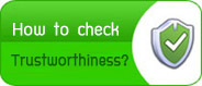 How to check trustworthiness? How to check trustworthiness?